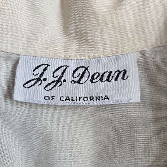 J.J. Dean of California Vintage 70s Western Cowgirl Puff Sleeve Midi Dress M Red - Picture 3 of 11